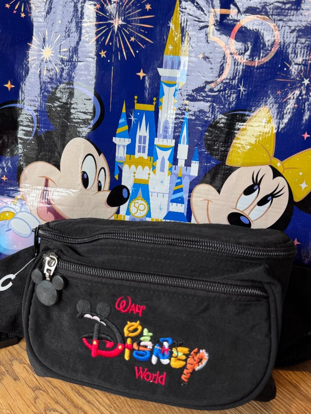 Walt Disney World Vintage Belt Bag Fanny Pack